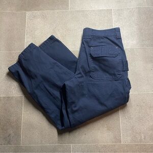 Duluth Heavy Navy Blue Men's Cargo Pants